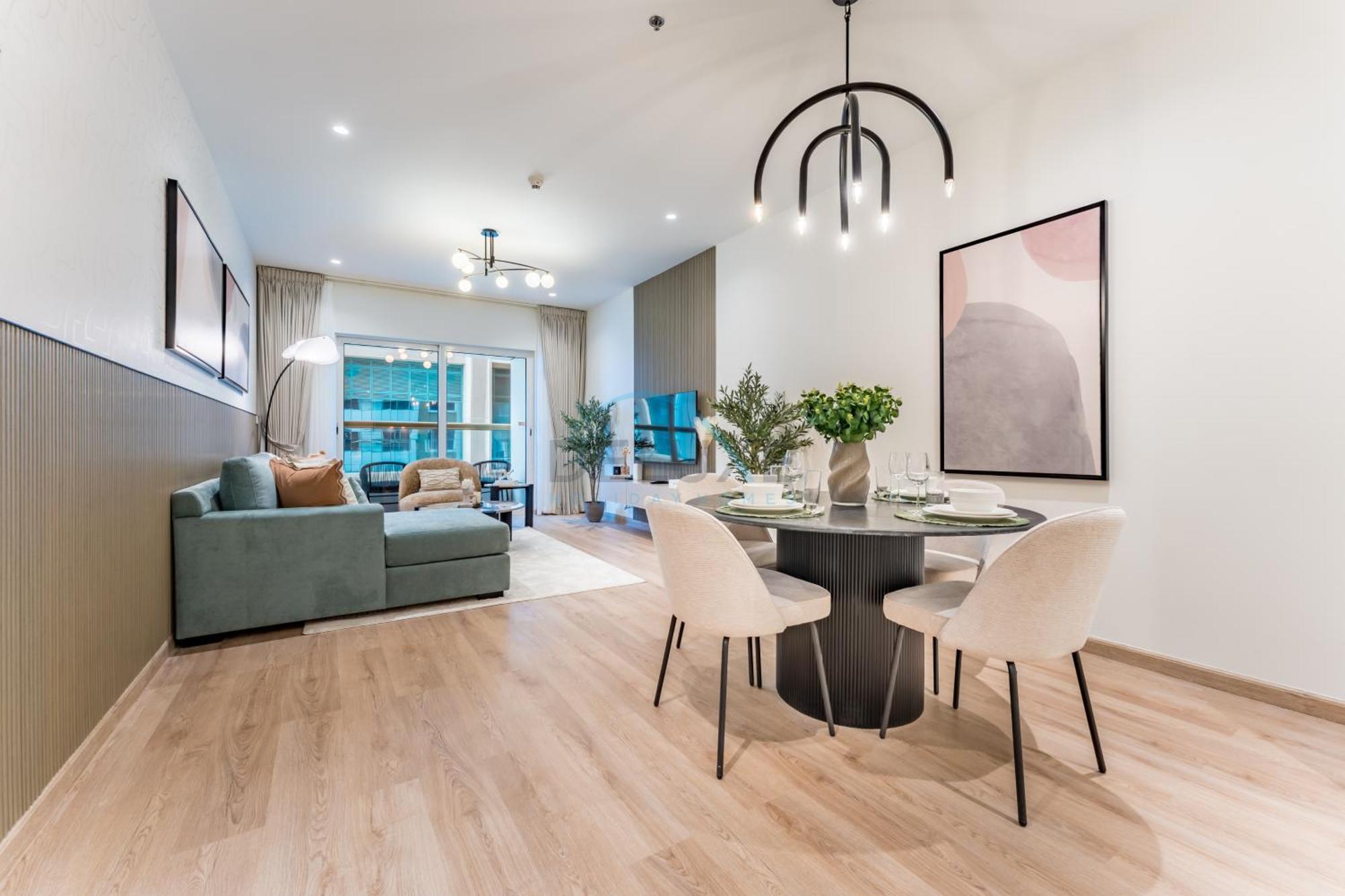 Renovated 1br With Partial Sea And Views Close To The Beach, Elite Residence, Marina By Deluxe Homes