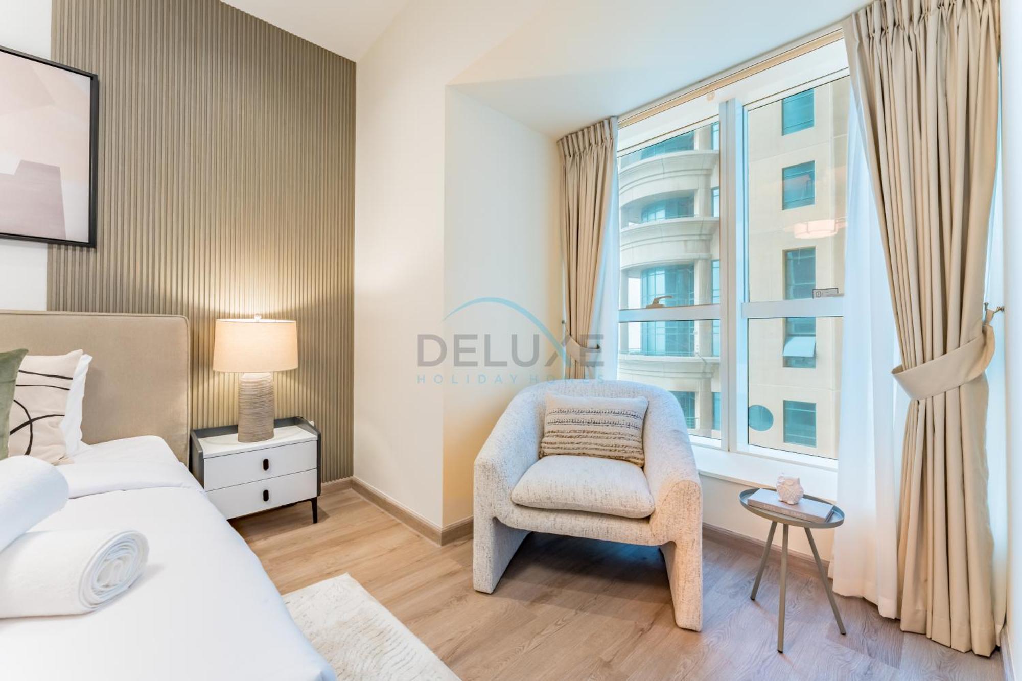 Renovated 1br With Partial Sea And Views Close To The Beach, Elite Residence, Marina By Deluxe Homes