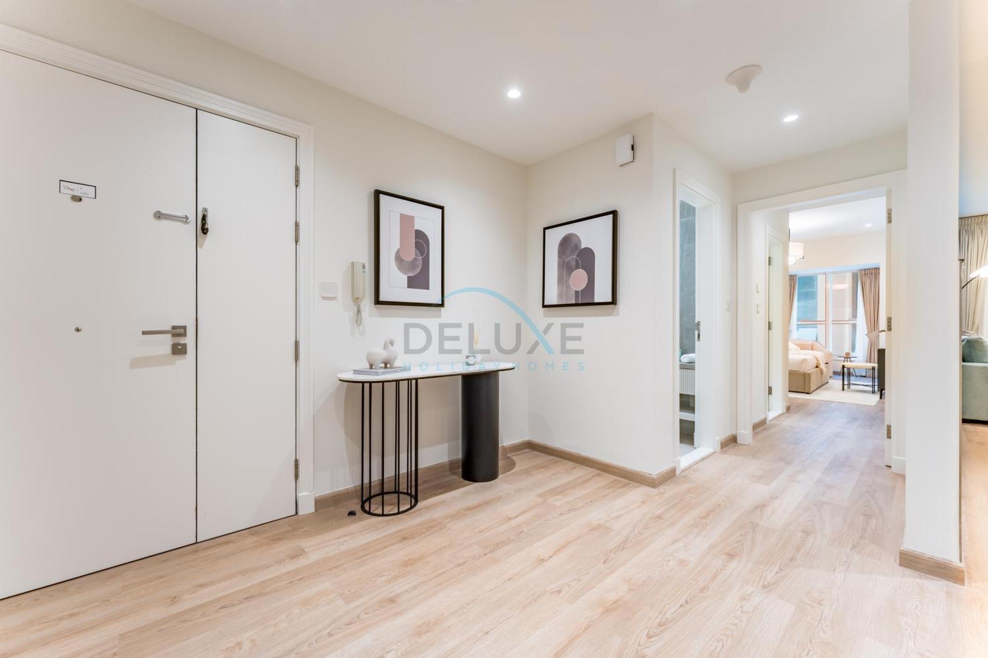Renovated 1br With Partial Sea And Views Close To The Beach, Elite Residence, Marina By Deluxe Homes * Dubai